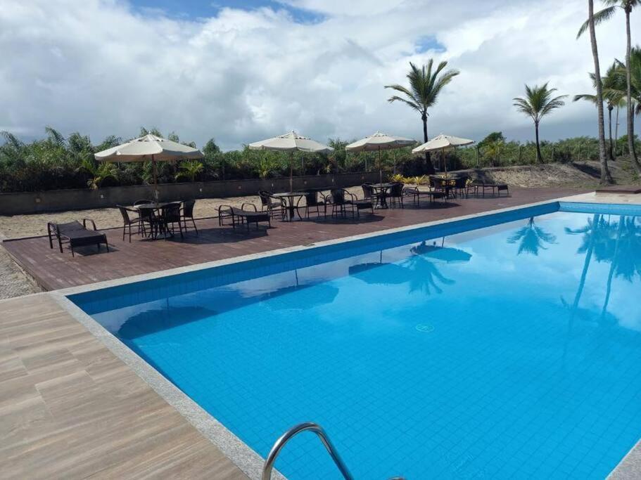 Condomi. Praia Da Perola -Beira Mar-Ilheus/Itacare Экстерьер фото